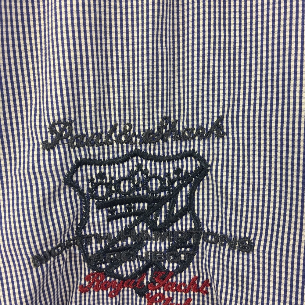 Paul Shark Shirt Women 40 Yachting Gingham Plaid - Picture 2 of 7